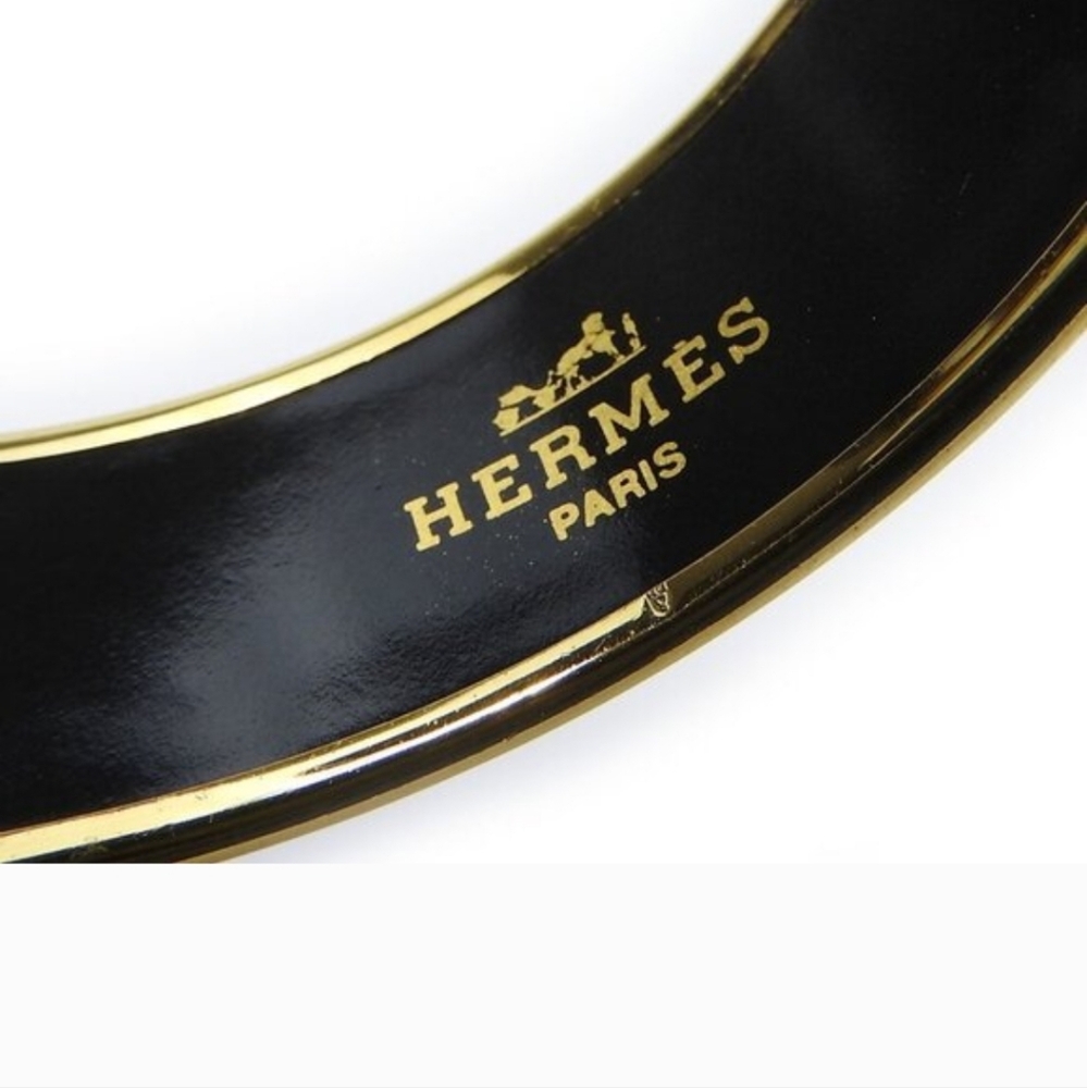 Hermes Black and Gold Bracelet - Picture 4 of 5